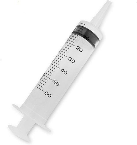 50Ml Plastic Pointed Tip Disposable Syringes Grade: Medical