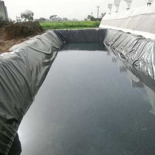 Black Plastic Paper Pond Liner