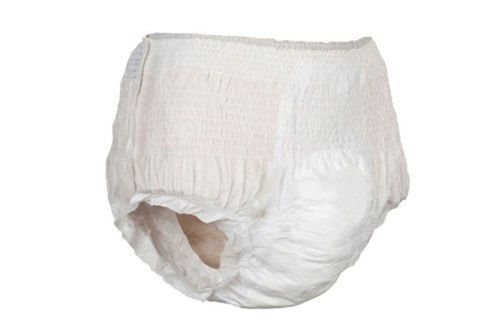 White Disposable Unisex Cotton Adult Diaper