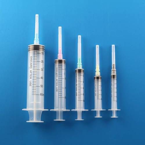 Plastic Medical Disposable Syringe