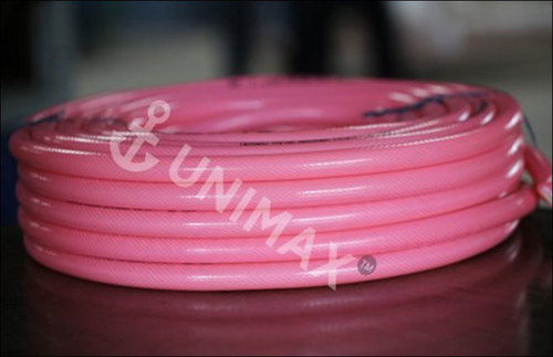 Green Polished Pvc 3 Layer Garden Hose