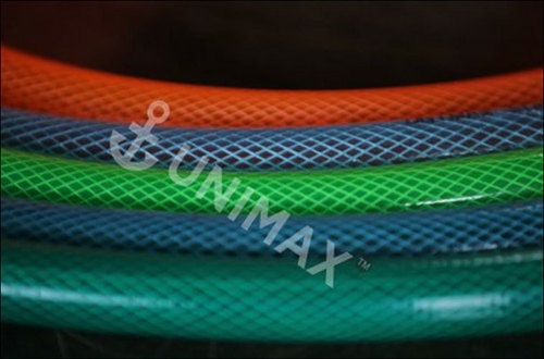 Parrot Green Pvc Heavy Garden Braided Hose