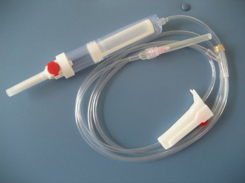 Transparent Pvc Plastic Medical Blood Transfusion Set