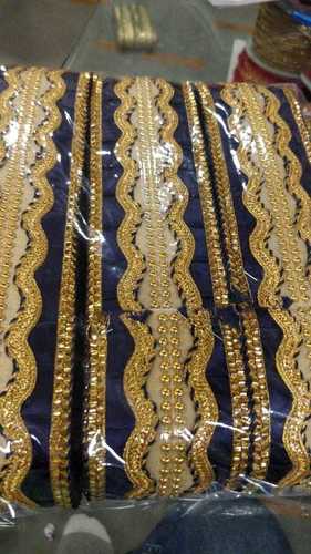 Cotton Designer Moti Lace Fabric