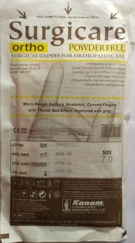 Disposable Powder Free Orthopaedic Surgical Gloves