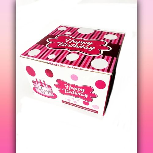 Printed Cake Packaging Box