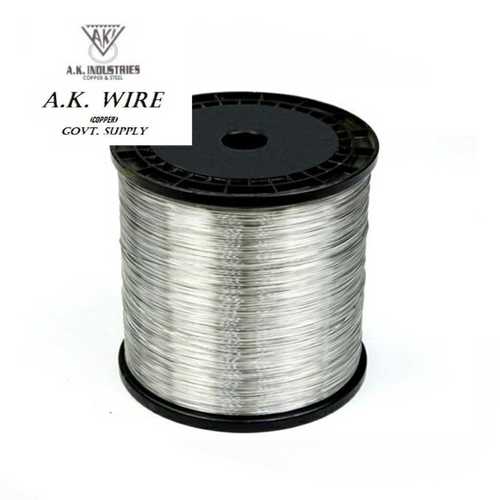 Tinned Copper Fuse Wire - Various Sizes Available, Silver Color, Long Life, Crack Resistance, Reliable Delivery