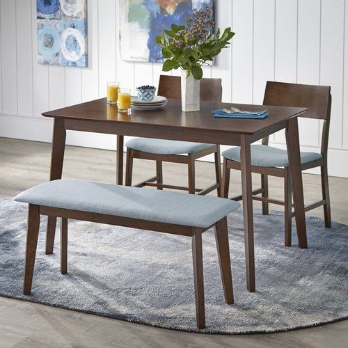 wooden dining table set