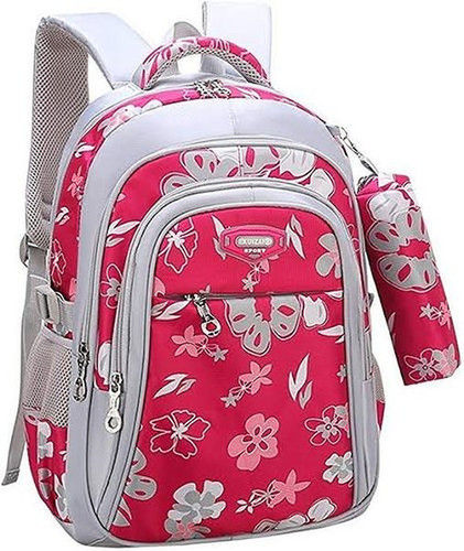 Mulicolor Girls Polyester School Bag