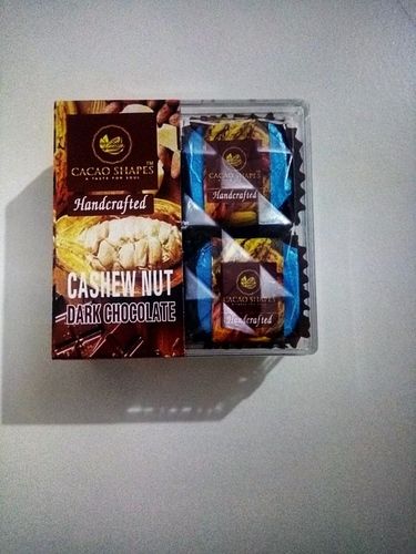 Brown Handcrafted Cranberry Flavored Dark Chocolate, 90Gm