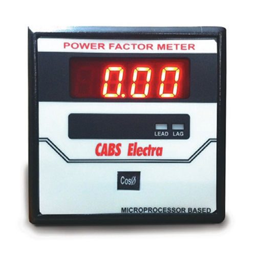 Metravi Ce-0102pf 96 X 96 Mm Sq Single Phase Power Factor Meter