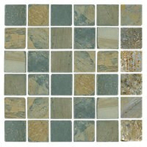 Grays Mix Mosaic Floor Tile