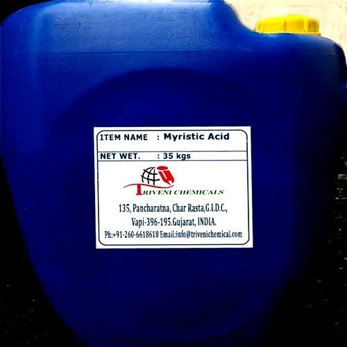 Myristic Acid - Premium Technical Grade Liquid , Flavor Ingredient for Industrial Applications