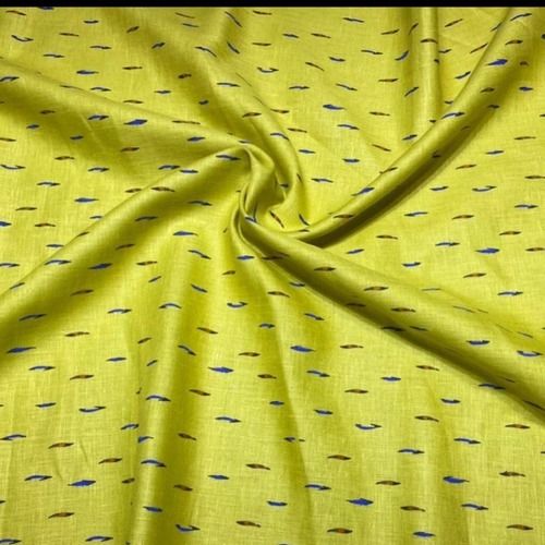 Various Colors Are Available Printed Design Linen Fabrics