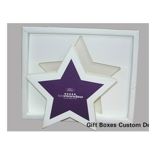 Star Shape Gift Packaging Paper Box Size: As Per Demand