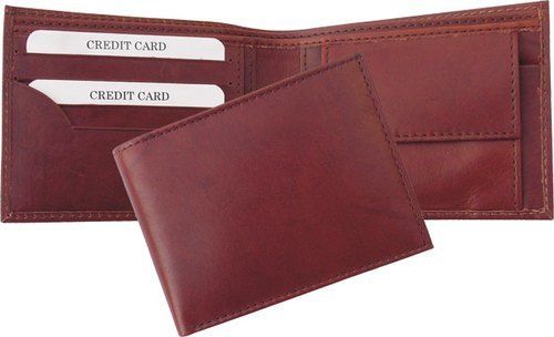 Brown Mens Leather Wallet (W384)