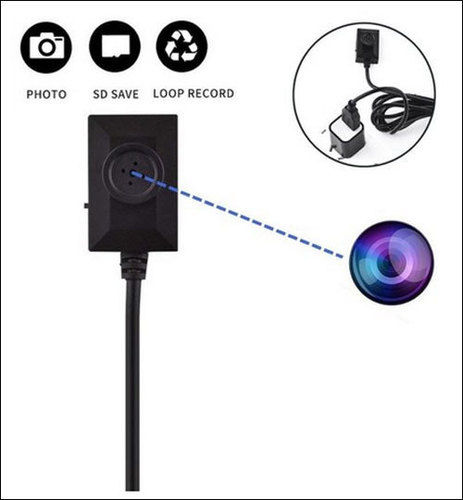 Hd Power Bank Button Camera