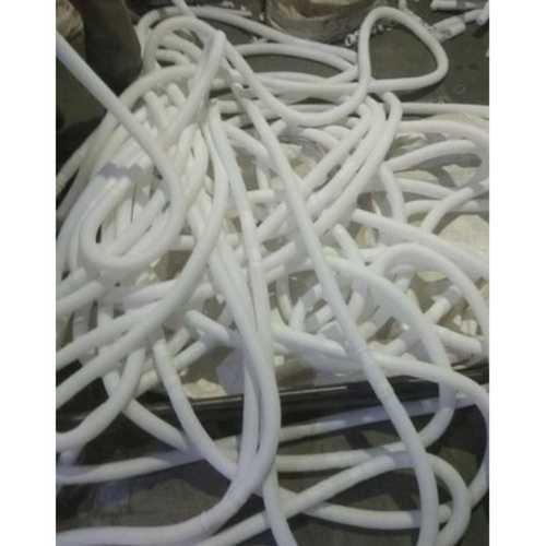 Round Pvc Flexible White Pipe