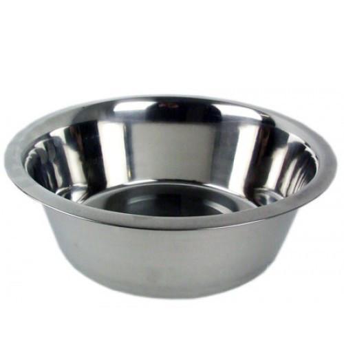 Silver  Stainless Steel Dog Bowls