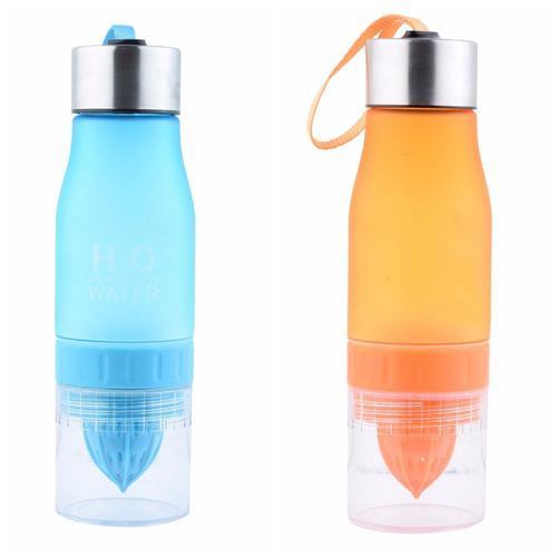 Various Citrus Frosted Plastic Bottle