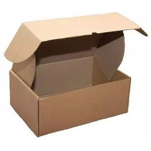 Brown Die Cut Corrugated Box