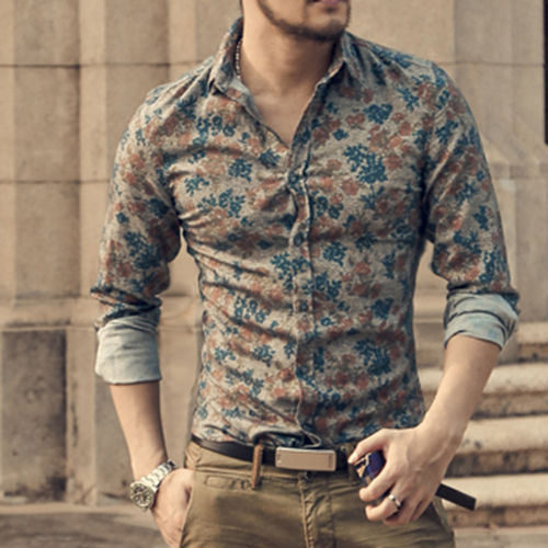 Washable Mens Party Wear Printed Shirt at Best Price in New Delhi