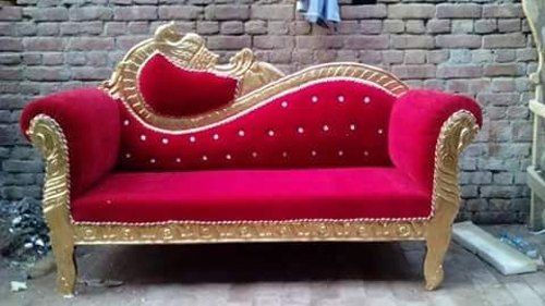 Modern Design Wedding Sofa (Red)