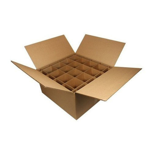 Partitioned Corrugated Packaging Box