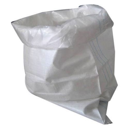 White Biodegradable Woven Sack Bag