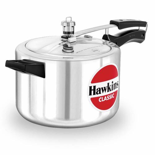 Aluminum Hawkins Classic Pressure Cooker, 5 Liter, Silver