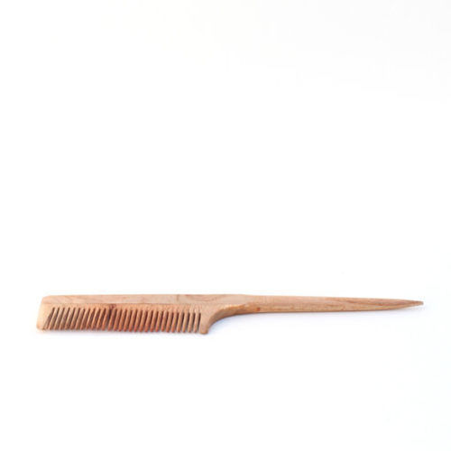 Long Tail Neem Wood Comb
