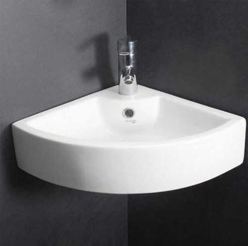 Round White Ceramic Wash Basin