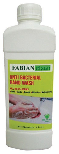 Anti Bacterial Hand Wash Gel - 1000ml (Pack of 4 Bottles -4 x 1000ml)