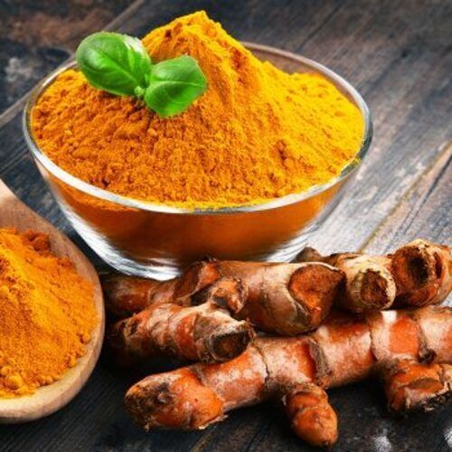 Yellow Healthy And Natural Turmeric Powder