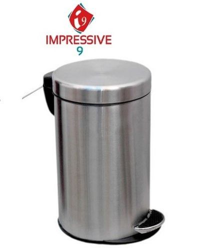 Stainless Steel Food Pedal 10 Litre Dustbin