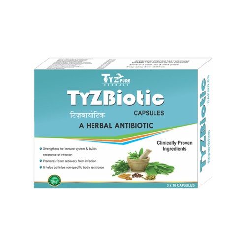 Tyzbiotic Herbal Antibiotic Capsules