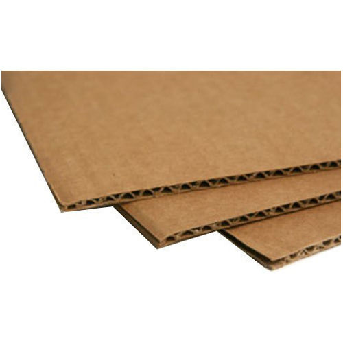 Corrugated Brown Paper Sheet