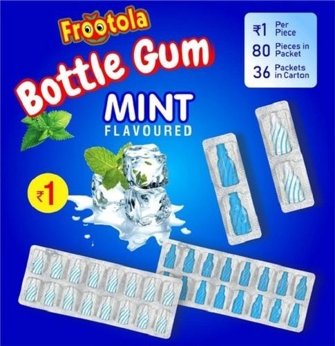 Mint Flavored Bottle Gum