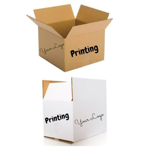 Brown Printed Corrugated Cardboard Boxes