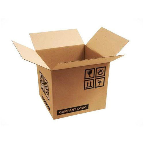 Brown Customized Printed Corrugated Cardboard Box