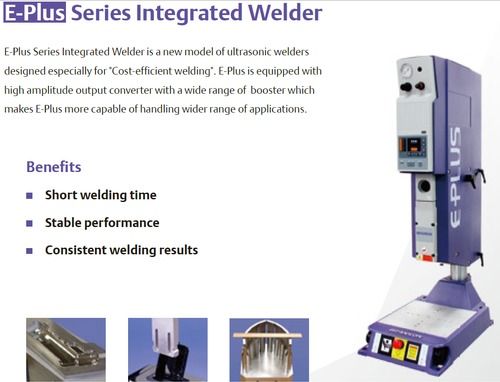 E-Plus Series Integrated Plastic Welder Frequency: 15