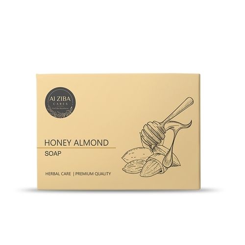 Herbal Bath Soap Almond Oil Honey 100Gm Size: 100