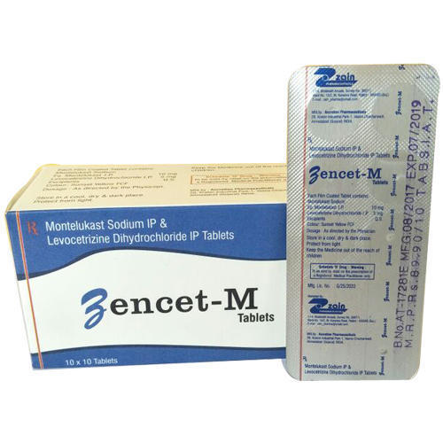 Montelukast Sodium And Levocetirizine Dihydrochloride Tablet