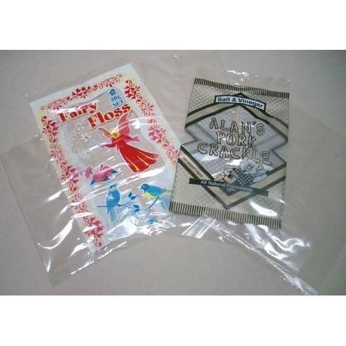 Transparent Plastic Printed Bags