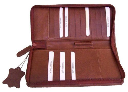 Brown Color Leather Folder