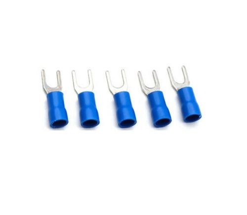 Fork Electro Tinned Blue Copper Terminal Ends