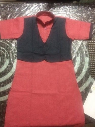 Girls Short Sleeve School Uniform Kurti Age Group: 4 - 16