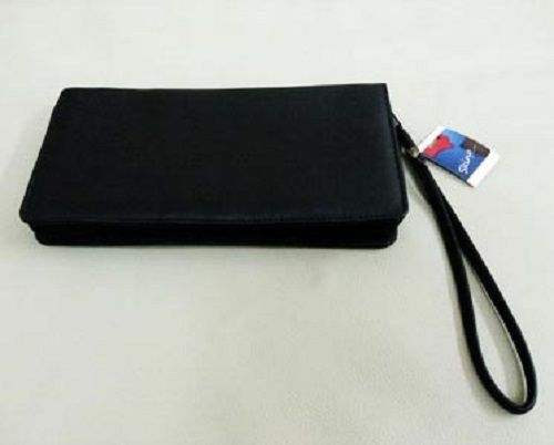 Various Colors Are Available Plain Design Leather Passport Covers