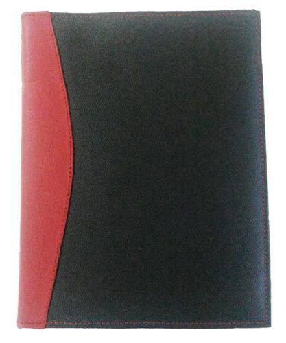 Various Colors Are Available Wide Space Leather Folder