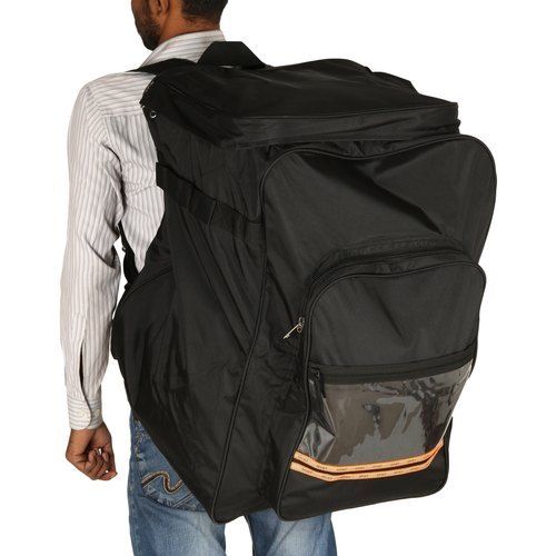 Pvc Zomato Jumbo Black Bag